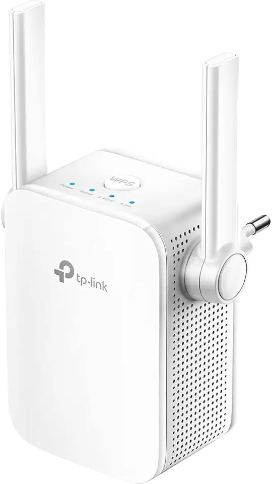 Repetidor de Sinal WiFi TP-Link RE305 AC1200 Dual Band, Modo AP, Botão WPS, Porta Ethernet, Branco, fácil de instalar com aplicativo Tether, extensor wifi