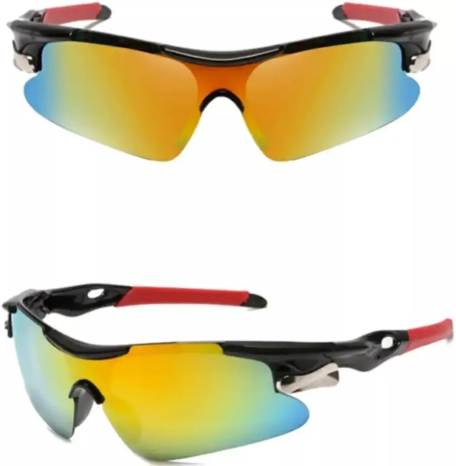 Óculos Esportivo Bike Ciclismo Mtb Corrida Lente Proteção UV Bicicleta