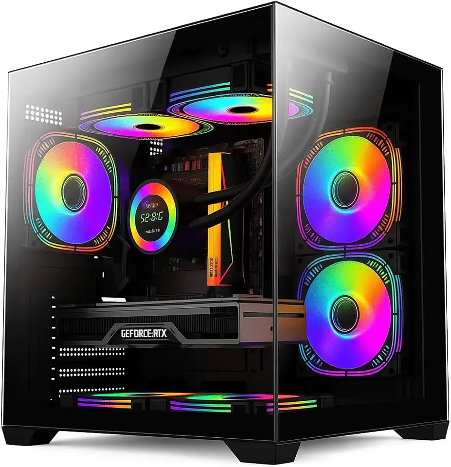 PC Gamer ARVEX AMD Ryzen 5 5500, Radeon RX 6600 8GB, Memória 16GB DDR4, SSD 480GB