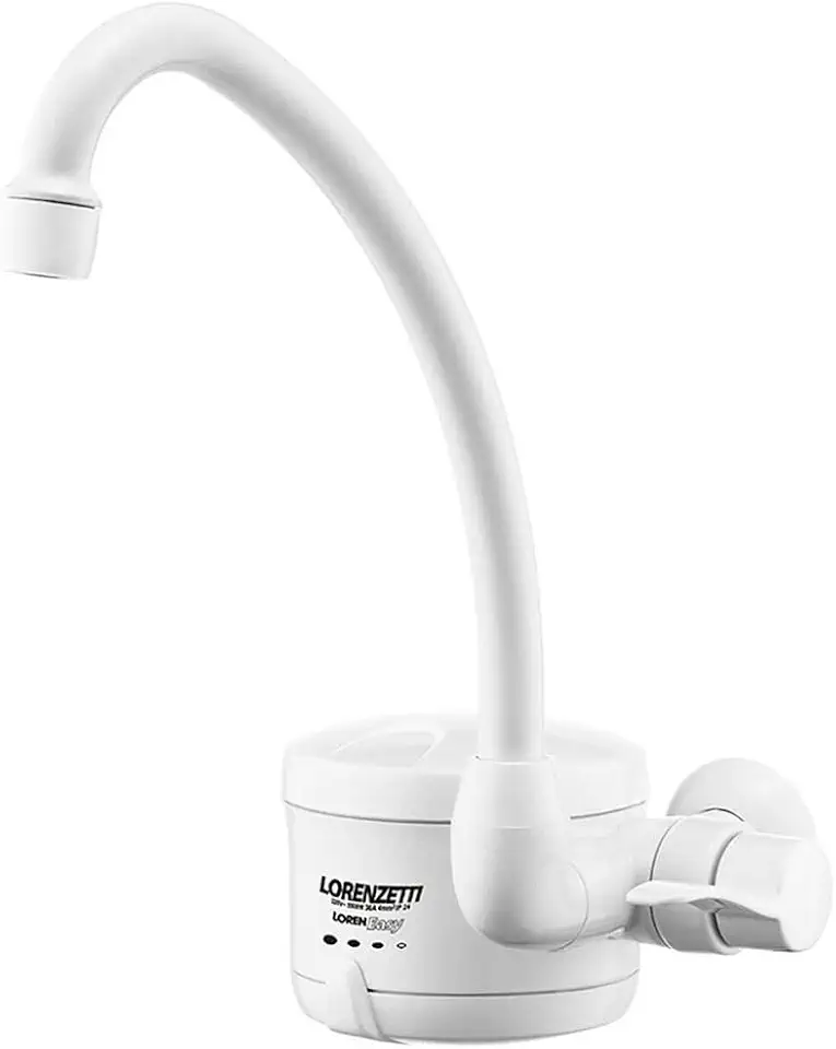 Torneira Elétrica Loren Easy 127V 4800W, Lorenzetti, 7550035, Branco, Pequeno