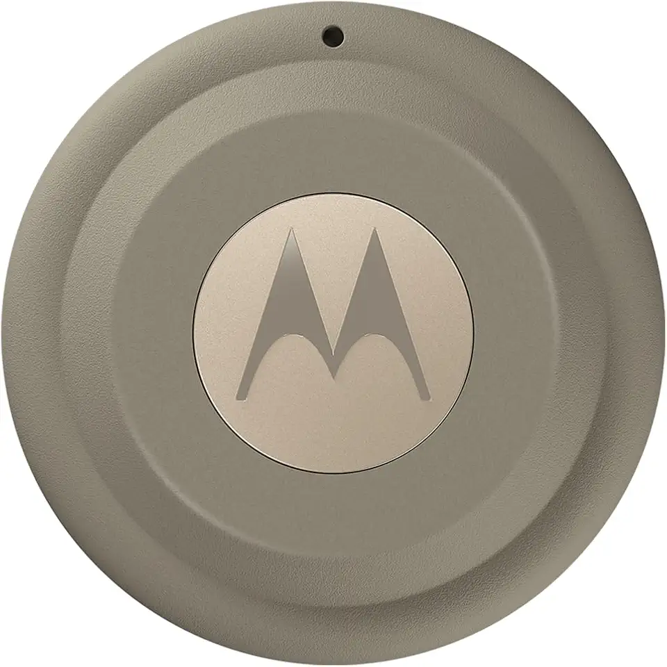 Moto Tag 2 - Rastreador Motorola Bluetooth, UWB, compativel com Android (app Localizador Google), IP68-1 unidade - Bege - 1 unidade