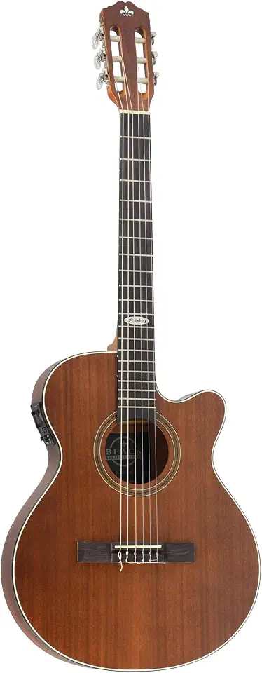 Violão Strinberg Sl200c Mgs Flat Nylon Elétrico Mogno Fosco
