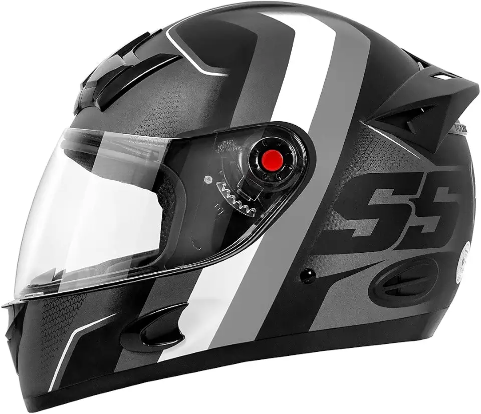 MIXS Capacete MX5 Super Speed, Cinza, Tam. 58