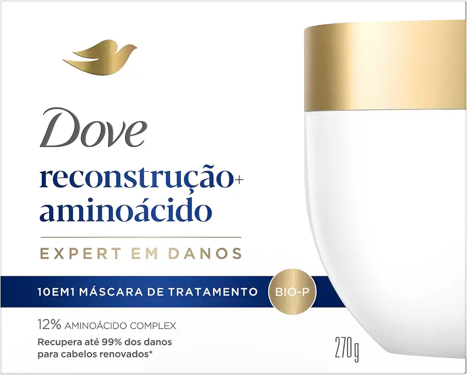 Dove Máscara Capilar 10 em 1 Reconstrução + Aminoácido 270g