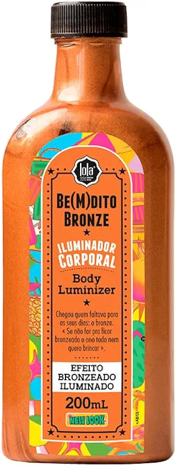 Be(m) Dito Bronze Iluminador Corporal 200ml, Lola Cosmetics