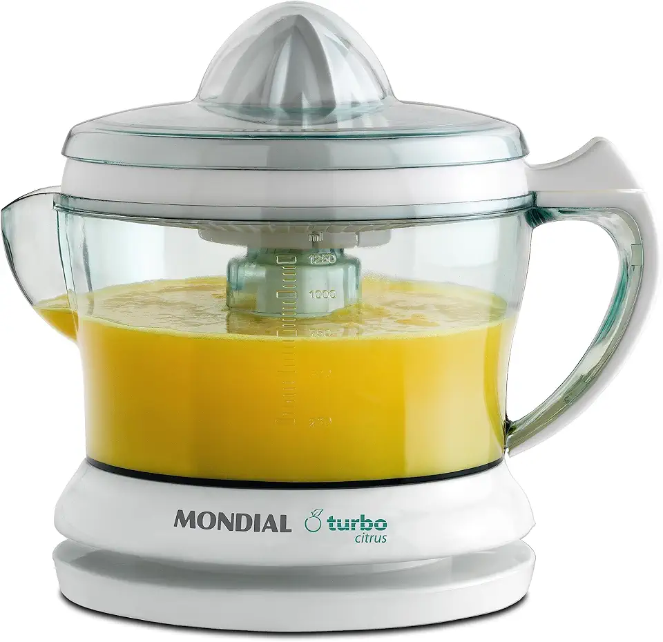 MONDIAL Espremedor Turbo Citrus, Branco, 25W, 220V - E-01
