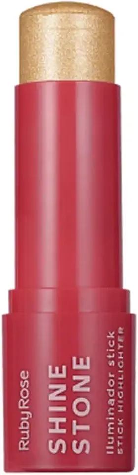 Iluminador Stick Shine Stone Pearly Glam Ruby Rose Hbm702-2