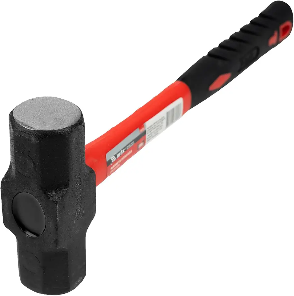 MTX Marreta 1 kg Oitavada – Martelo com Cabo de Fibra Alta Resistência