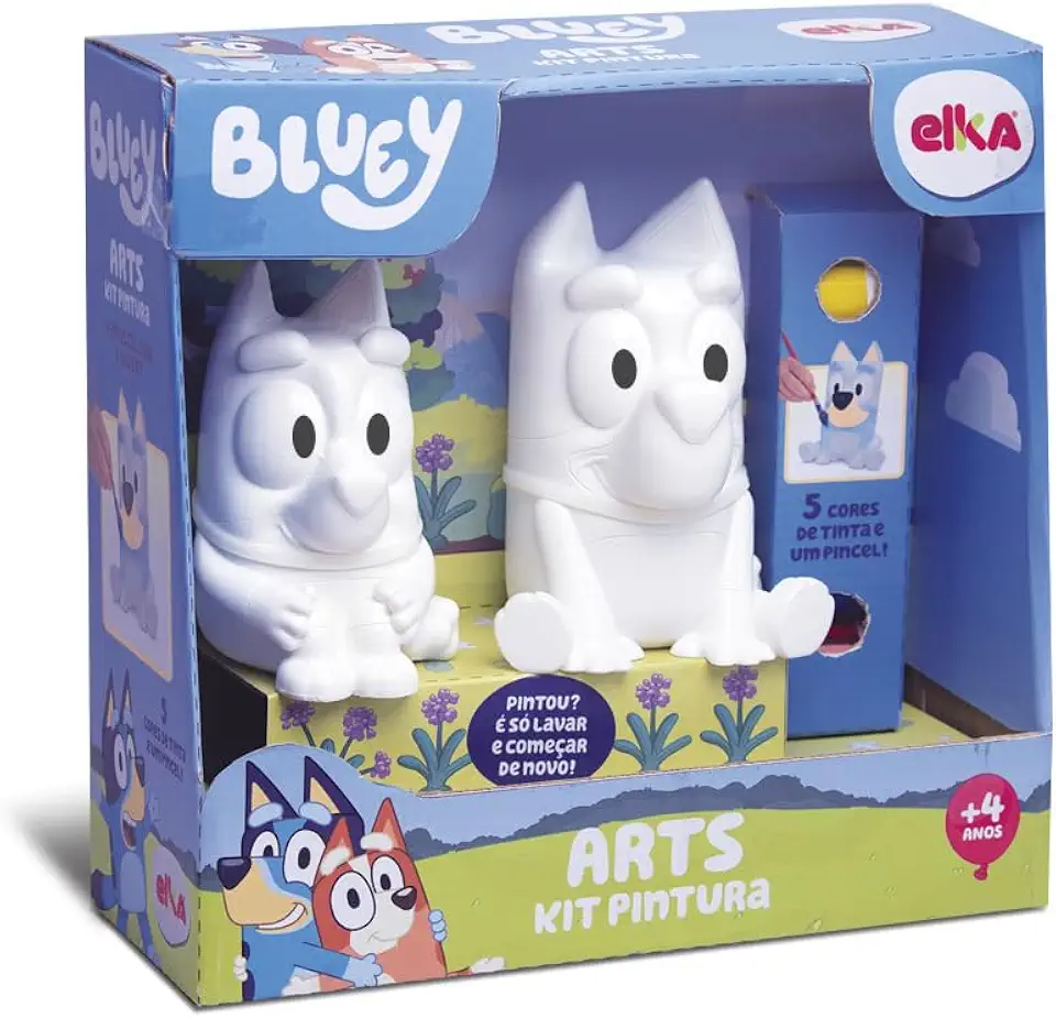 Elka, Arts Kit Pintura Bluey e Bingo