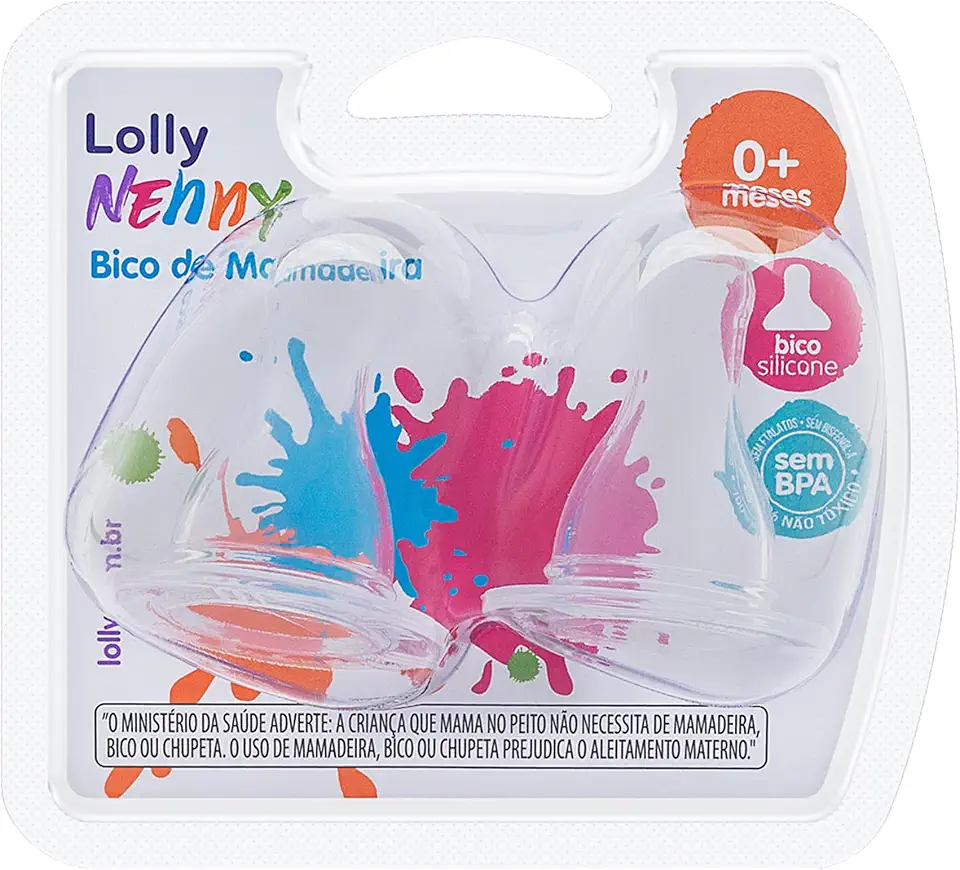Bico Mam Sil R (C/ 2 Un), Lolly, Incolor