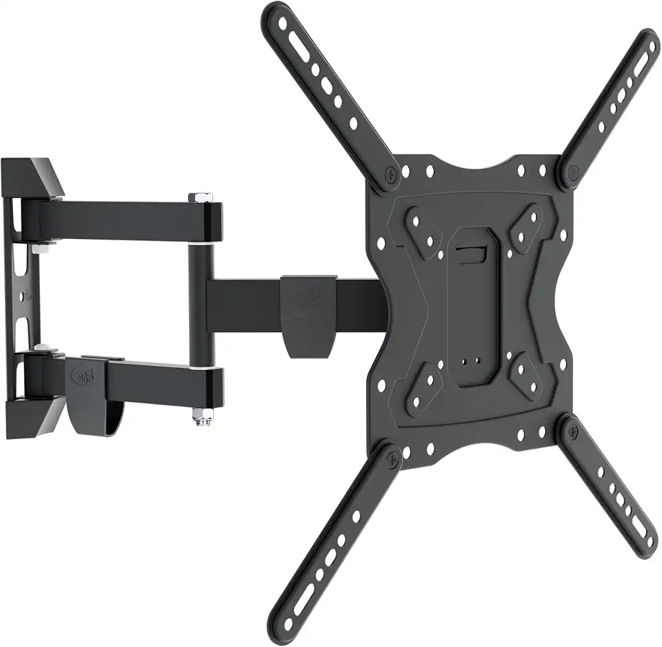 ELG, FULL40_PRO, Suporte de Parede Multiarticulado, Movimentação Total para TVs de 26'' a 65'' com Maior Comprimento de Braço, Capacidade Máxima de 30 kg, Preto
