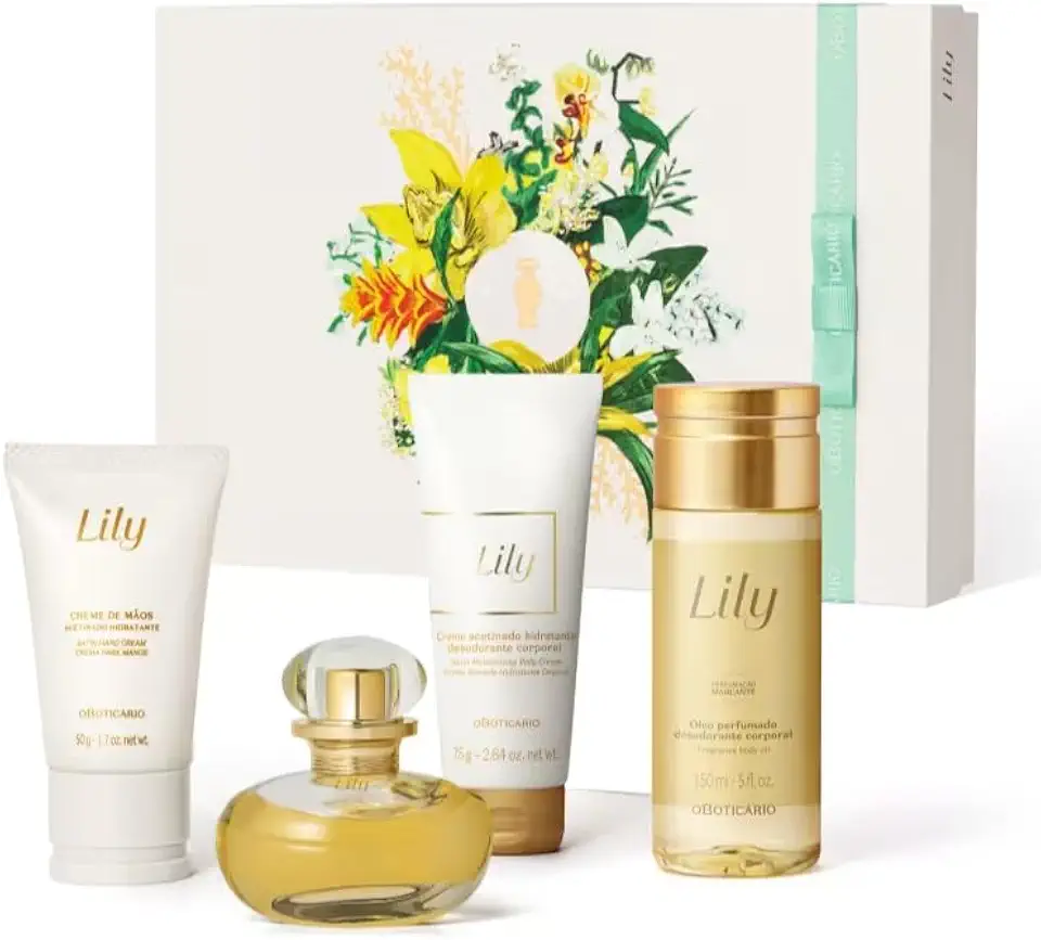 Kit Lily Dia Das Mães (4itens)