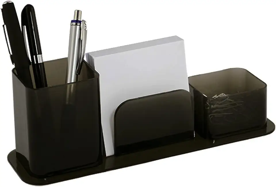 Porta lembrete/lápis/clips fumê 3031.i Dello