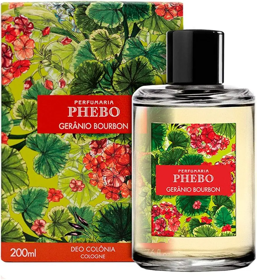Colônia Gerânio Bourbon Phebo 200ml