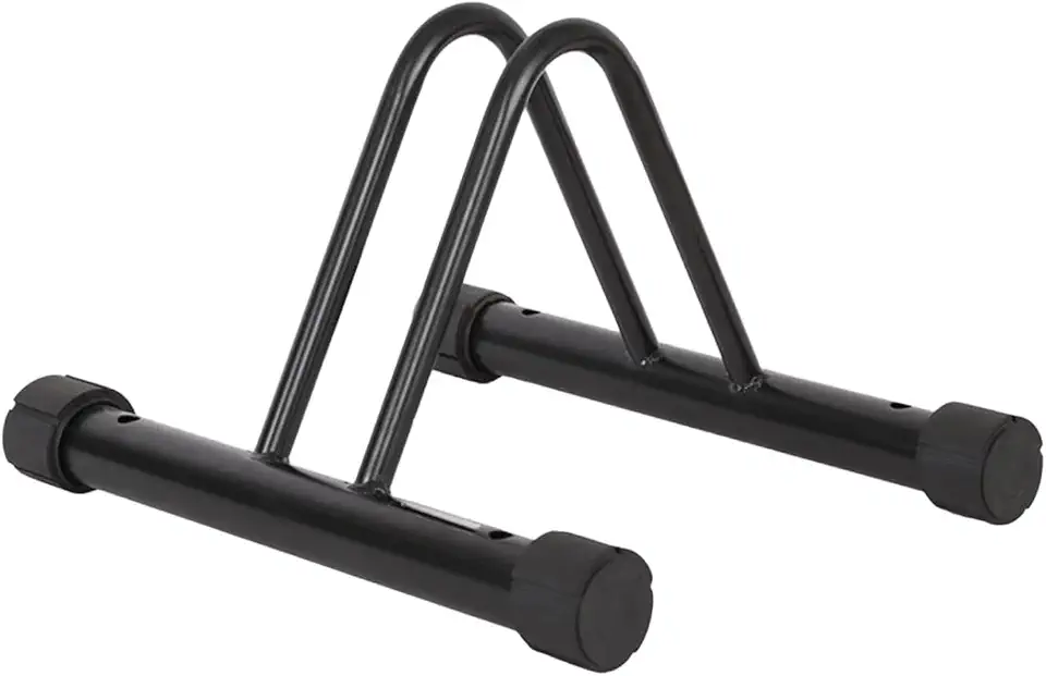 menolana Suporte de estacionamento para bicicletas, preto, para apartamentos, protetor, suporte vertical estável para uso interno, de chão para garagens, para, 1ª Seção