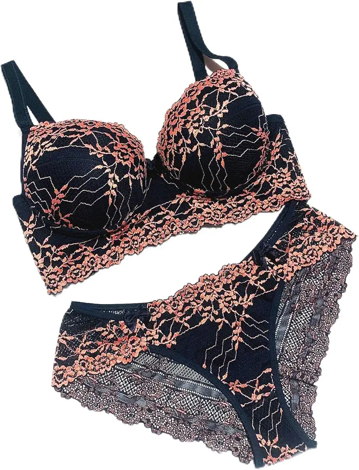 Conjunto Plus Size com Bojo Sensual de Renda Luxo Lingerie Feminino Reforçado