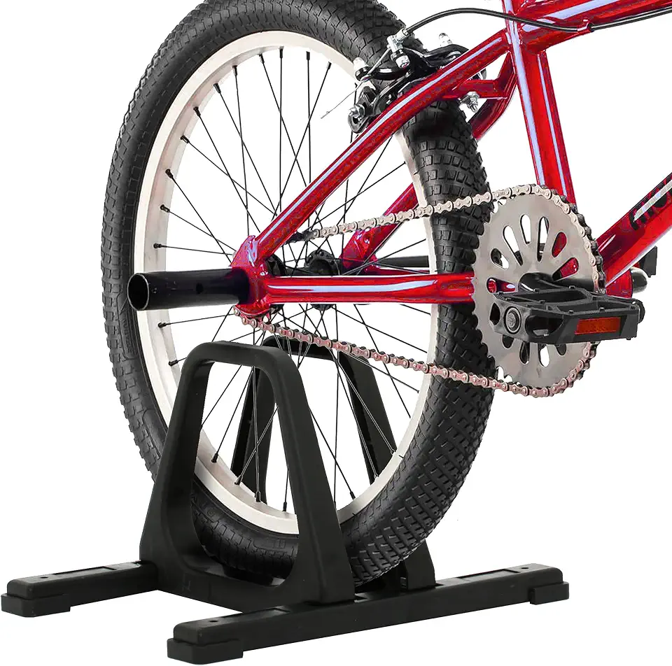 RAD Suporte de bicicleta portátil para bicicletas menores, leve e resistente, pronto para a pista de corrida BMX