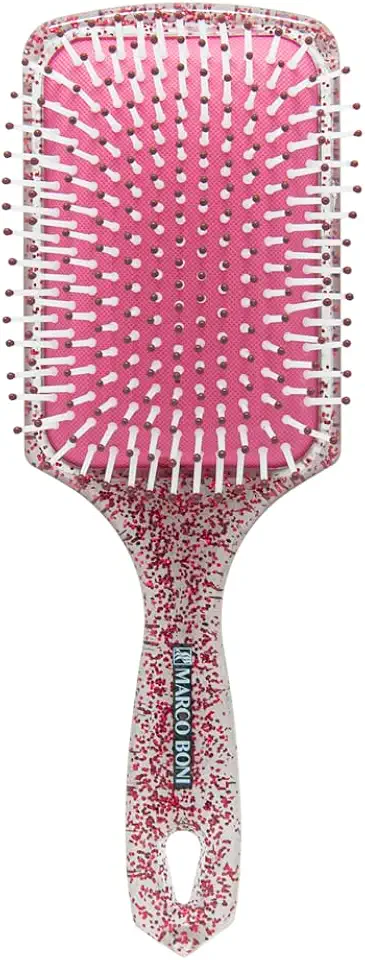 Marco Boni Escova Raquete Nylon Pin Glitter Vermelho 7694 Vermelho 1 Unidade.