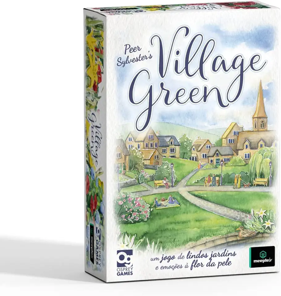 MeepleBR, Village Green, Jogo de Tabuleiro Família, 1 a 5 jogadores