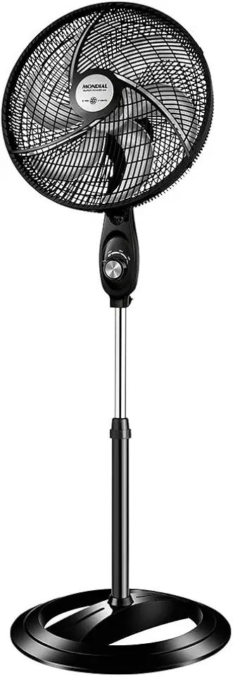 MONDIAL Ventilador Coluna 110V, 40cm, 6 pás, Super Power - VSP-40C-B