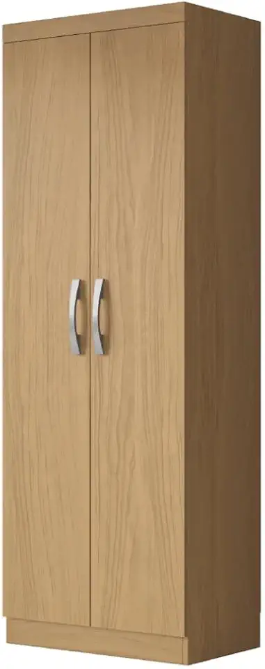 Armário Multiuso Organizador Lavanderia 2 Portas 3 Prateleiras 1,70m New (MADEIRADO)