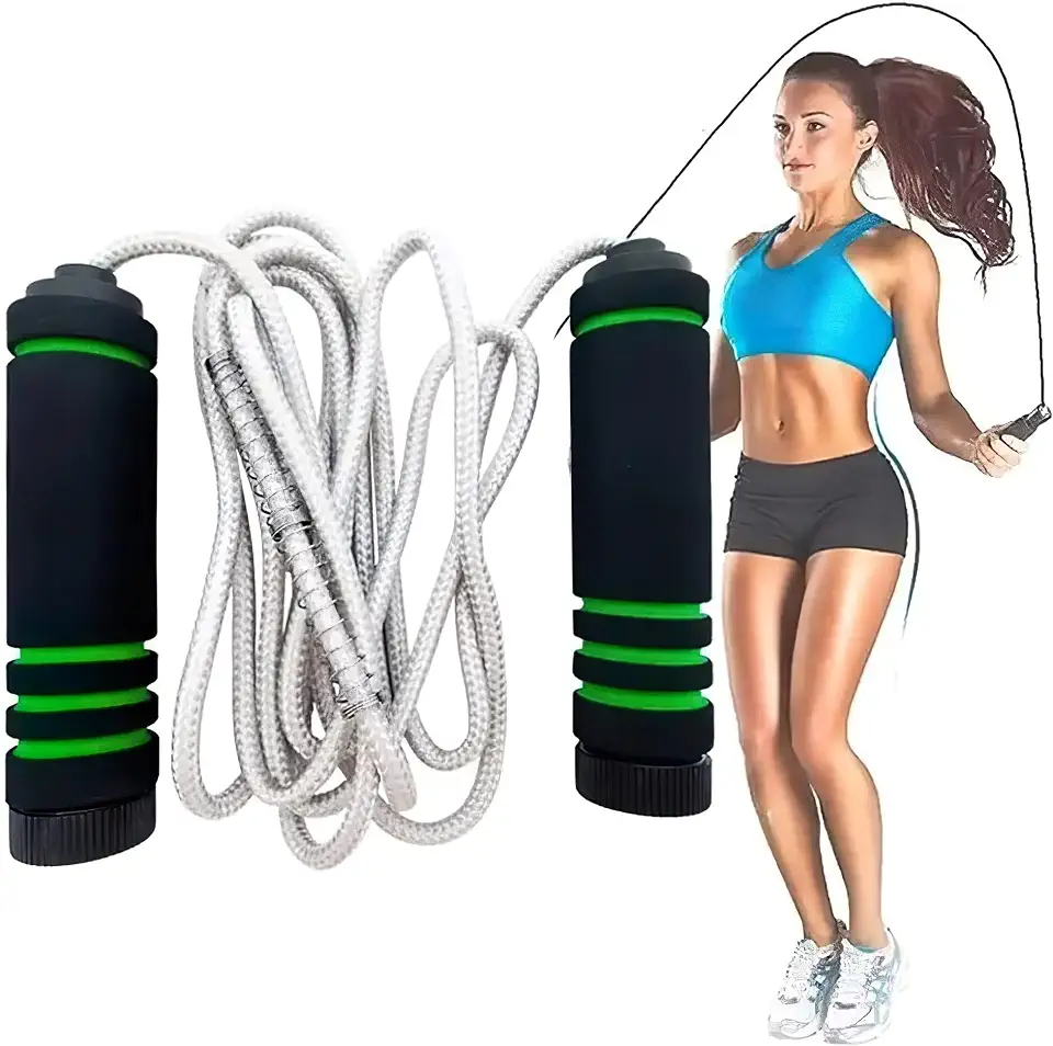 Corda de Pular Jump Rope Pro Ajustável - Cor Sortida - MBFit