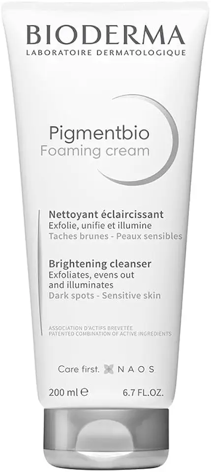 Pigmentbio Foaming Limpeza Clareadora Para Rosto e Corpo, Bioderma, 200 Ml