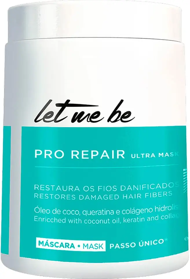 Btox Let Me Be Pro Repair Ultra Mask - Sem Formol, Máscara Capilar, Tratamento Capilar, 1kg