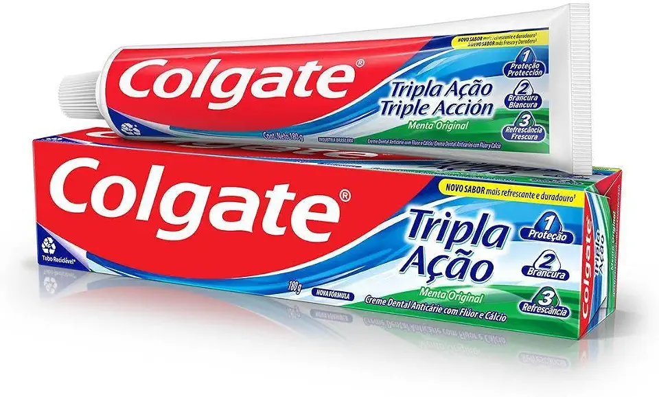 Colgate Creme Dental Tripla Ação Menta Original 180g