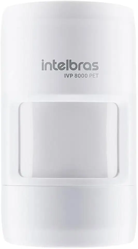 IVP 8000 PET Sensor de movimento infravermelho passivo sem fio Intelbras