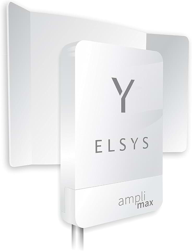 Roteador Externo Com Antena Pentaband Link 4G Elsys, Amplimax, Elsys, Branco