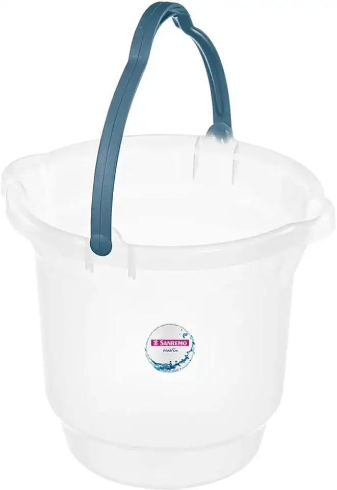 Sanremo - Balde Plástico de 8,5 Litros, Linha Hydrus