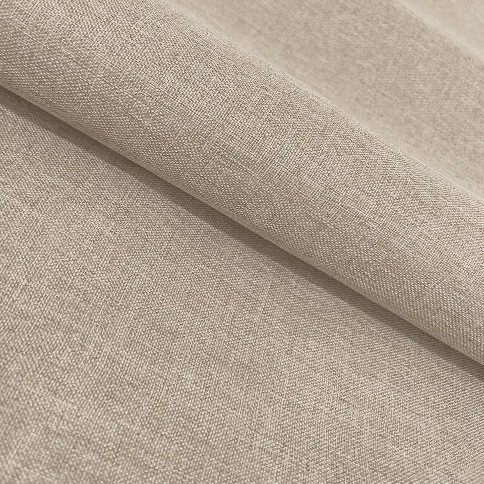 Tecido Linho Linen Look Bege Escuro 1,40m largura