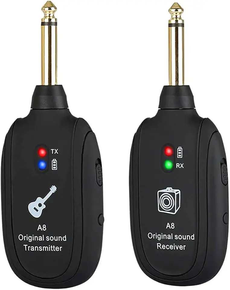 Transmissor Receptor P10 Sem Fio Para Guitarra Baixo Violão