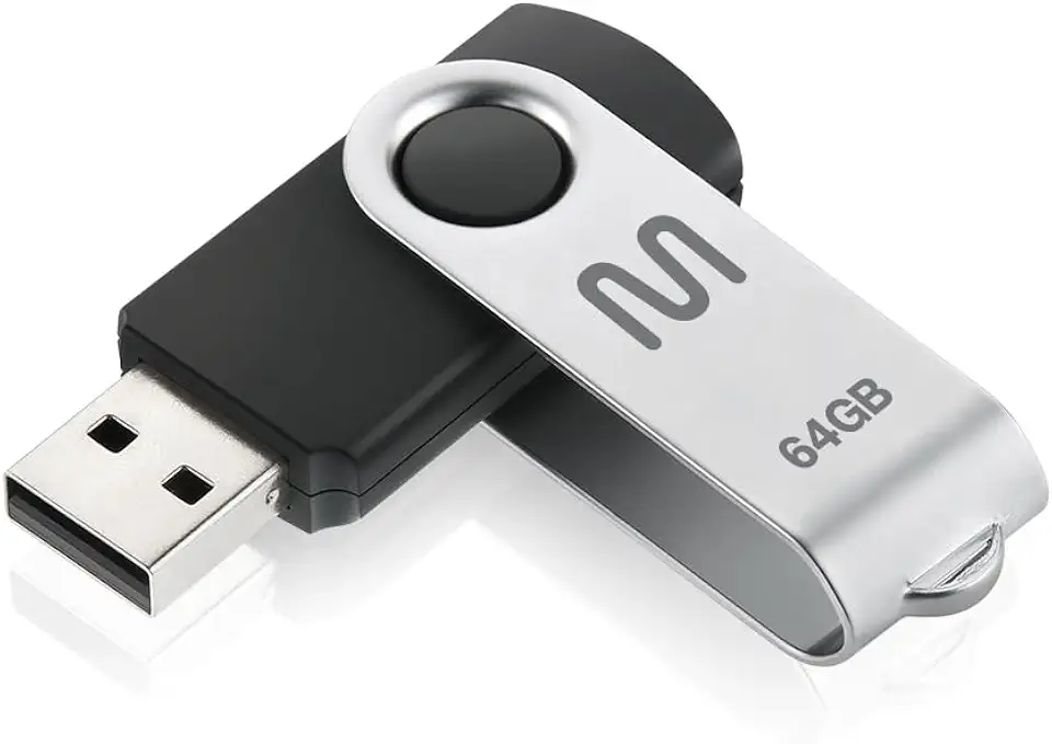 Pen Drive Twist 64GB USB com Leitura até 10MB/s e Gravação até 3MB/s Preto Multi - PD590