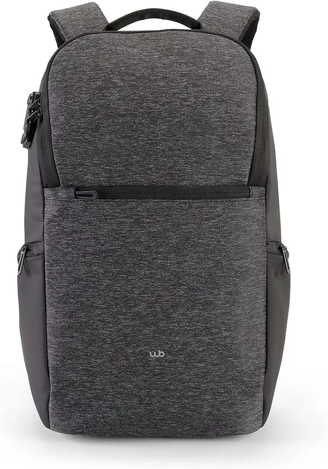 WB Mochila Executiva para Notebook até 15,6" Ulf Impermeável Antifurto com Cadeado Anti-transpirante (Cinza)