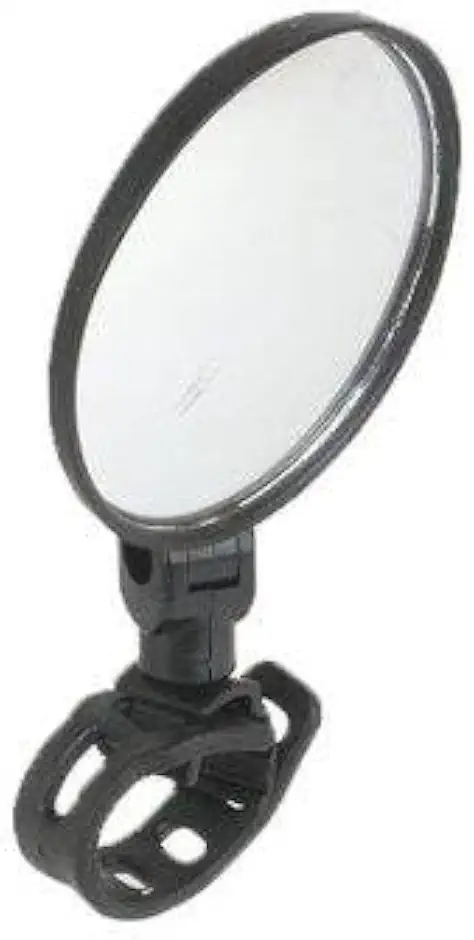 Espelho Retrovisor para Bicicleta, Preto, 3", Ajuste 360°, Fixação no Guidão