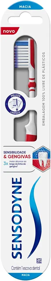 Sensodyne NOVO Escova de Dente Macia para Sensibilidade e Gengivas