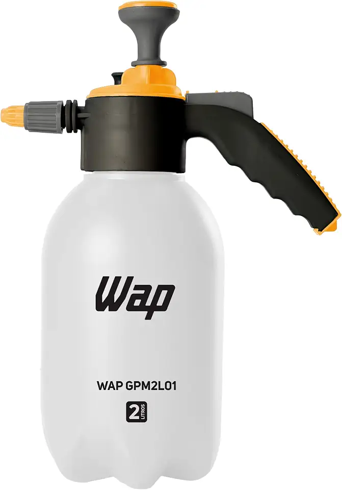 WAP Pulverizador Manual 2 Litros GPM2L01 Borrifador Compressão Prévia Jato Regulável Trava Para Pulverização Contínua Uso Doméstico