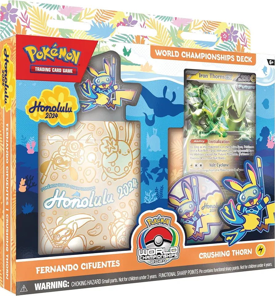 Pokemon TCG: Wcs Decks (2024) - Fernando Cifuentes - Inglês