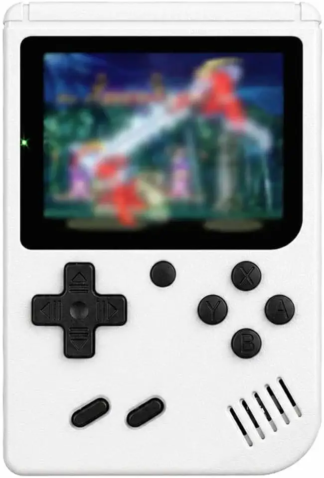 Mini Game Retrô Portátil com Cabo Av para Ligar na Tv (Branco)