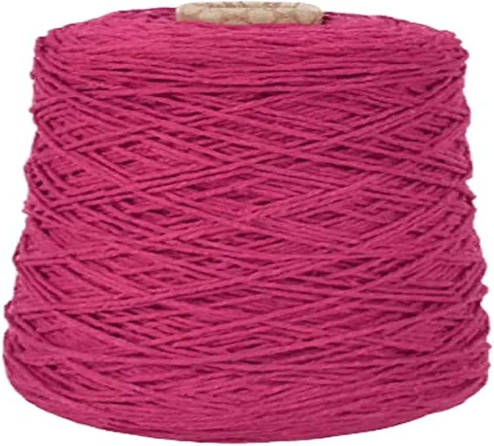 Barbante Colorido, Euroroma, 600 g, Pink, 4/6 Fios, Rolo de 610 Metros