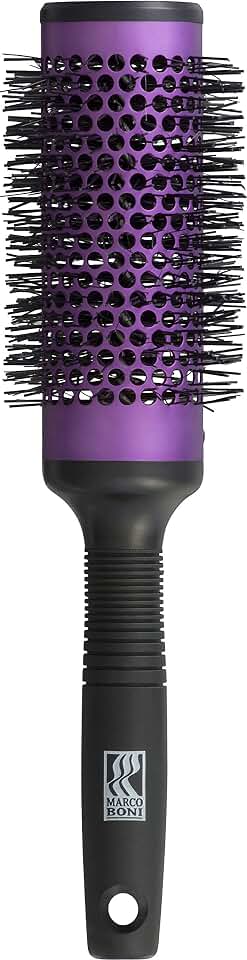 Marco Boni Escova Profissional Thermal Metallic Vazada Vent Style 60Mm 8044 Cores Sortidas 1 Unidade