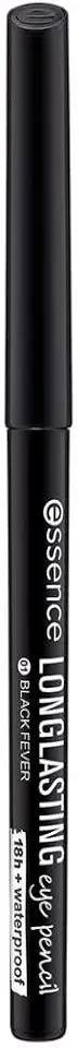 Lápis de olhos Longlasting essence 01 black fever