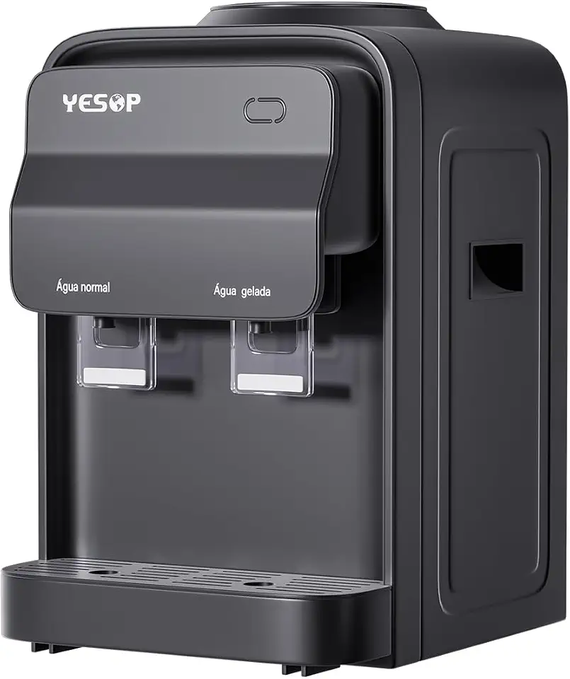 Yesop Bebedouro De Água Gelada Natural 20l Bivolt 127v/220v Preto