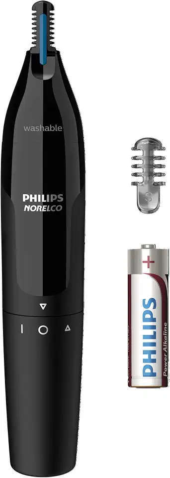 Aparador de pelos do nariz Philips Norelco 1000 NT1605/60, preto