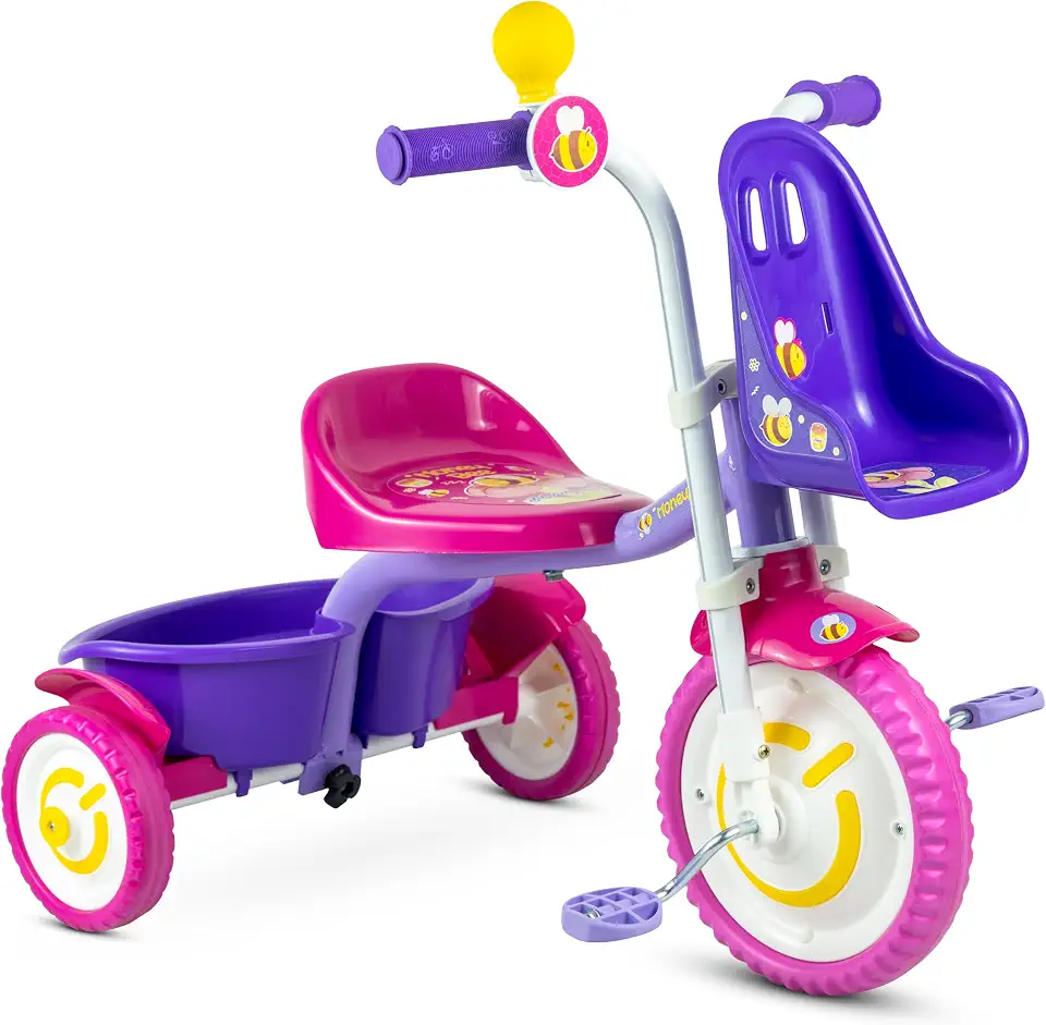 Nathor Triciclo Infantil em Alumínio Honey Bee