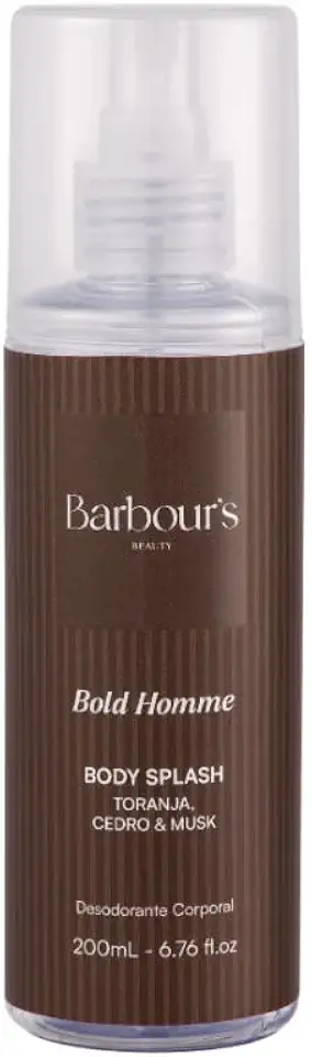 Barbour's Body Splash Bold Homme 200ml (BB02077)