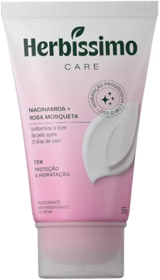 Dana - Desodorante Cremoso Antip Herbissimo Bisnaga 55G Rosa Mosqueta E Niacinamida