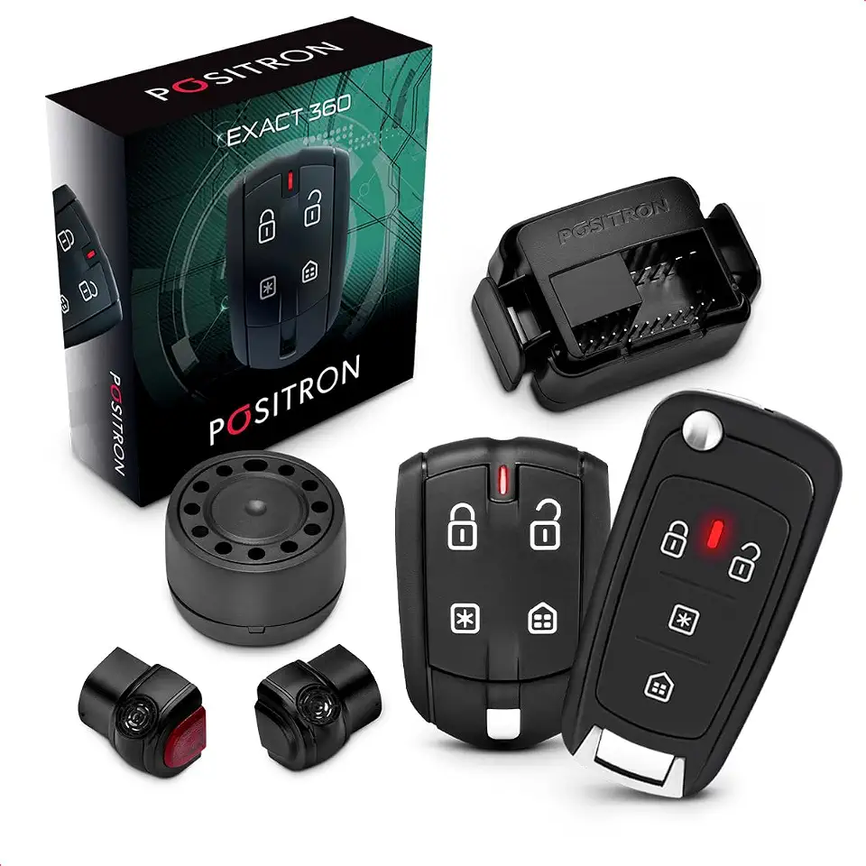 Alarme Automotivo Sistema Segurança Veicular Cyber EX360 Blade Positron